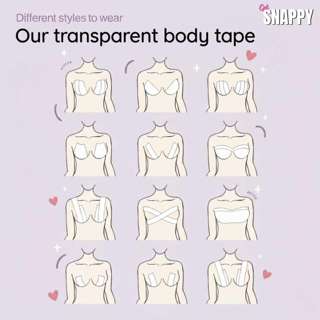 Transparent Body Tape
