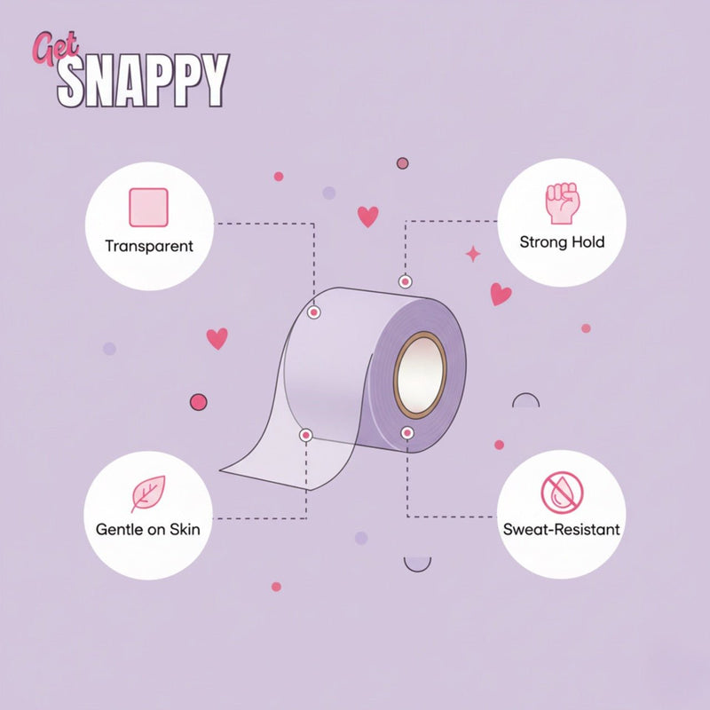 Transparent Body Tape - Get Snappy