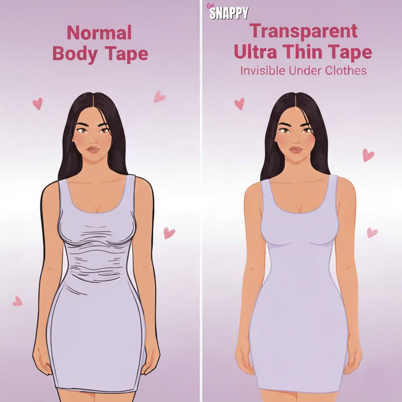 Transparent Body Tape - Get Snappy